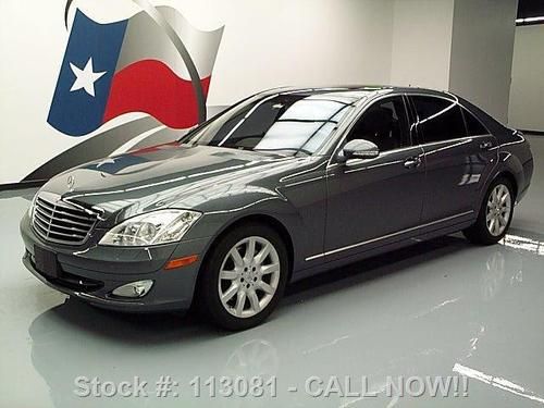 2007 mercedes-benz s550 sunroof nav power shade 57k mi texas direct auto