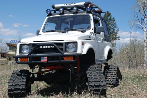 Suzuki Samurai SNOWCAT jeep rockcrawler 4x4 lifted tracks, US $16,500.00, image 6