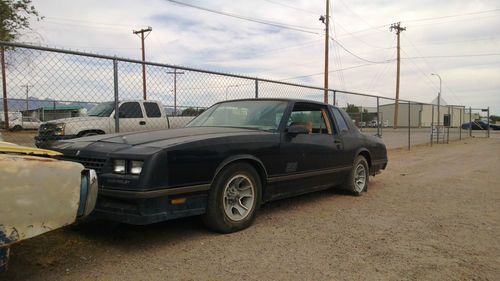 1987 chevrolet monte carlo ss aero coupe no reserve!!!