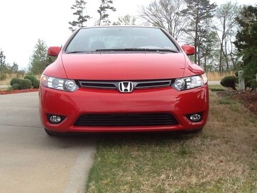 2007 honda civic ex coupe one owner hondacare warranty