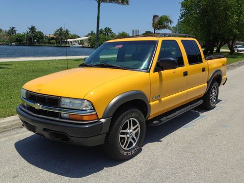 2003 chevrolet s10 zr5 package 4x4 crew cab 4.3l all the options immaculate !!!