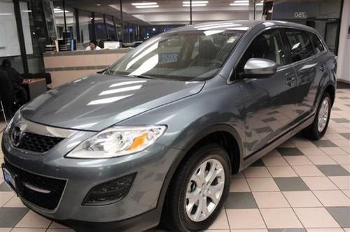 2011 mazda cx-9 touring awd one owner certified leather heated seats awd green