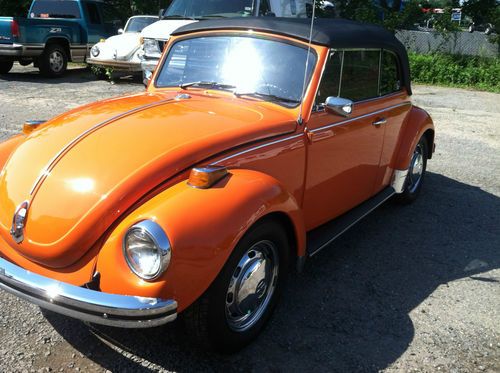 Volkswagen beetle convertible 1972