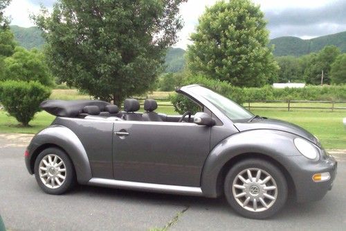 2005 volkswagen beetle gls convertible 2-door 2.0l