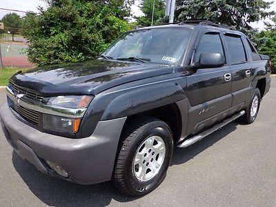 2004 chevy avalanche z71 leather sunroof heated seats clean carfax runs new
