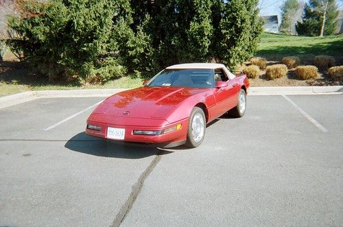 1995,chevrolet corvette convertible, 5.7l, v8 350ci, 300hp