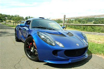 2007 lotus exige s in magnetic blue metallic with 1,475 miles!!!!
