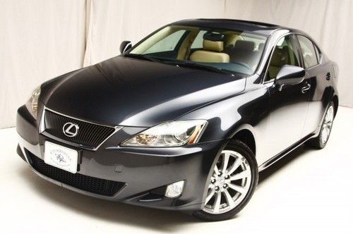 We finance! 2006 lexus is 250 awd 6 disc cd changer heated/cooled seats