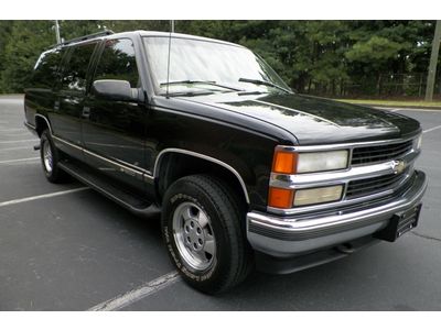 Chevy suburban 1500 lt keyless entry towing package leather seats no reserve