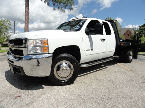 2008 chevrolet silverado 3500 lt duramax diesel new cm 9.50 flat bed warranty