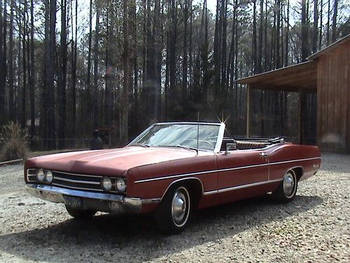 6900 galaxie 500 convertibles produced in 1969.   solid car !!!