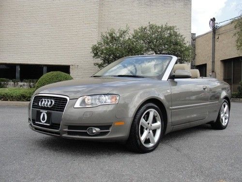 Beautiful 2008 audi a4 3.2 quattro cabriolet, loaded, navigation, just serviced