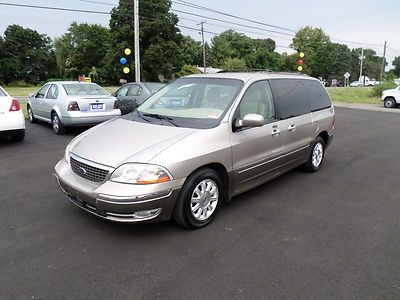 No reserve 2001 ford windstar limited under 139k miles!! leather no accidents!!