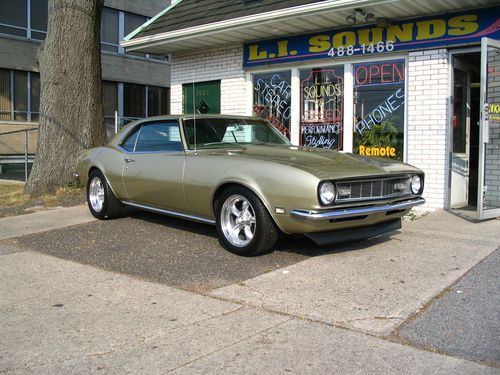 1968 chevrolet camaro 327 cu with factory ac