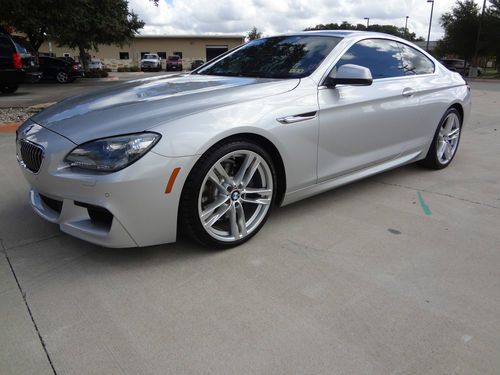 2012 bmw 640i original msrp $91k m sport package loaded!