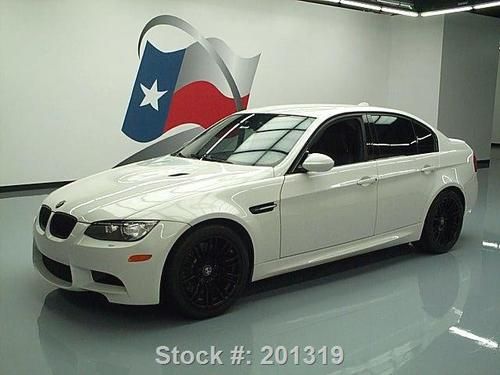 2009 bmw m3 htd leather nav paddle shifters xenons 61k texas direct auto