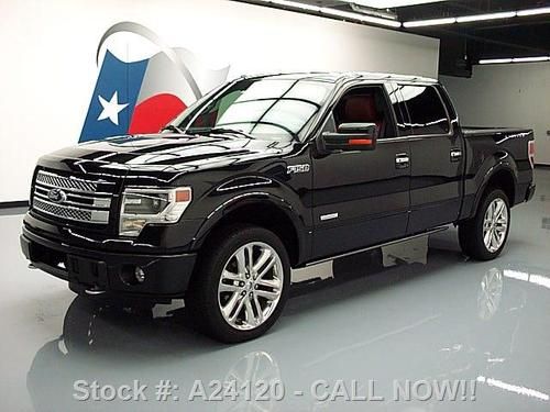 2013 ford f150 limited crew 4x4 ecoboost sunroof nav 9k texas direct auto