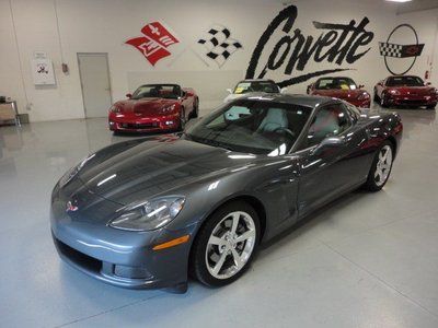 2009 corvette automatic coupe cyber gray metallic 1 owner