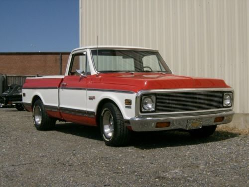 1972 chevrolet c10 super cheyenne short bed big block pick-up truck