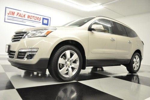 13 ltz awd suv navigation dvd cooled leather silver gold tan camera like new 14