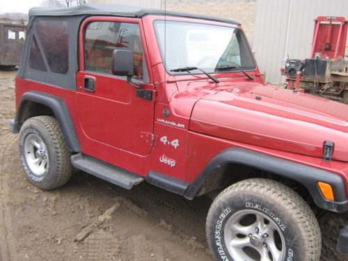 1999 jeep wrangler 4x4