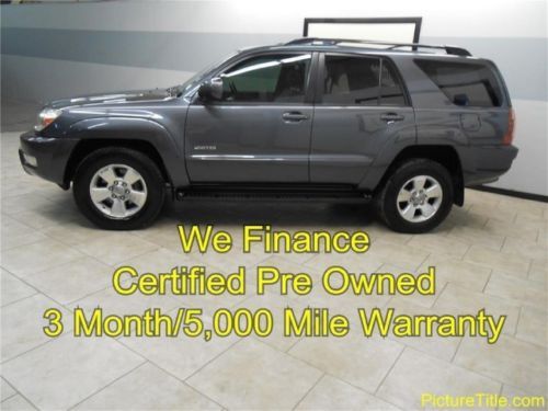 05 4runner limited leather heated seats warranty finance texas