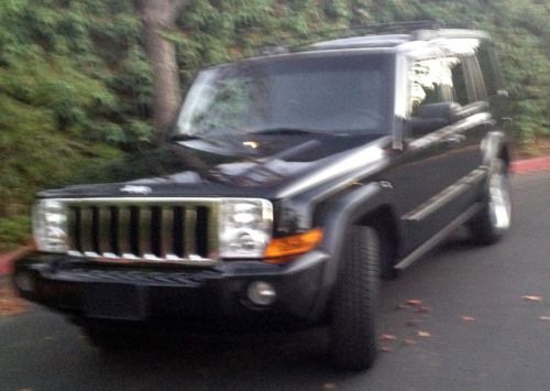 2008 jeep commander 4x4 sport v6 3.7l ..warranty..heated leather..remote start