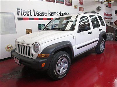 No reserve 2007 jeep liberty sport 4x4, 1 government owner