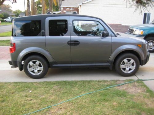 2005 honda element ex awd mt gray 2 owner loaded excellent condition