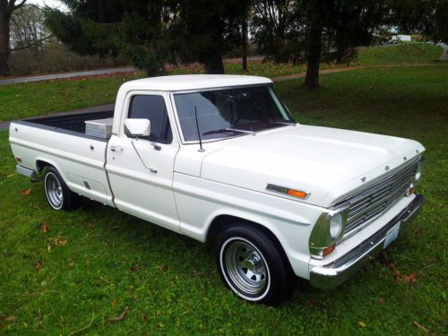1968 ford f100 custom cab with factory a/c 1 owner