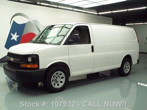 2012 chevy express cargo van 4.3l v6 only 24k miles!! texas direct auto