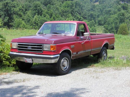 1989 ford f-250 xlt lariat standard cab pickup 2-door 5.8l