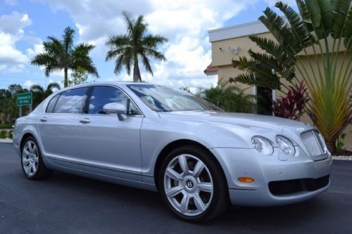 2006 bentley continental fly spur 9k one owner florida sedan sun roof serviced
