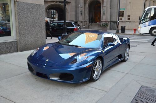 2005 ferrari f430 coupe 6 speed manual! nart blue/ red interior 5k miles!!