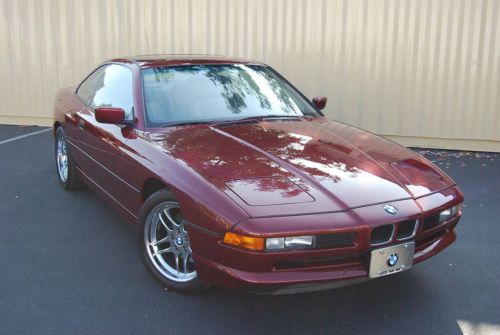 Find Used 1992 Bmw 850i 50l V12 Super Clean In Fountain Valley