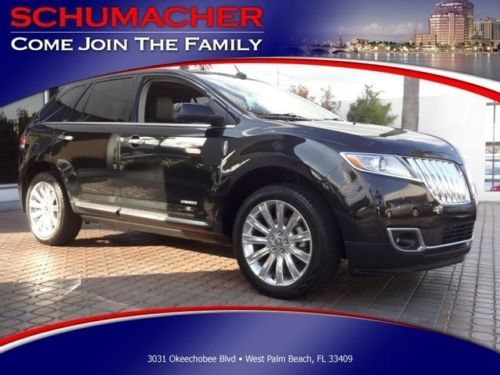 2011 lincoln mkx leather clean carfax warranty