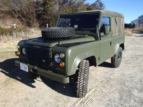 1986 defender 90 soft top x-military