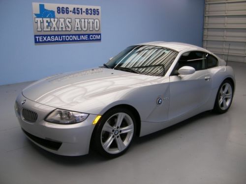 We finance!!!  2007 bmw z4 3.0si coupe heated leather sport xenon 47k texas auto