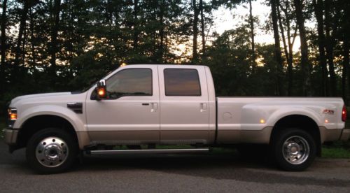 2010 ford f-450 king ranch diesel dually 4 x 4