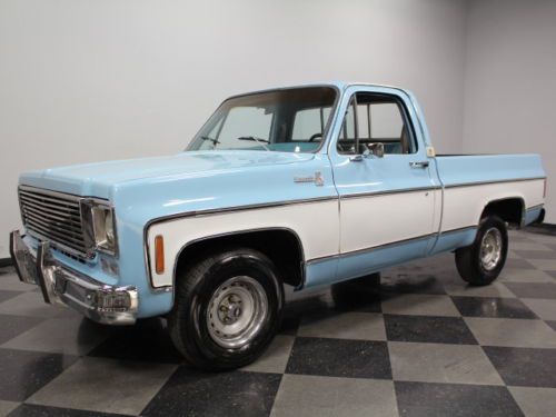 Nice c-10 cheyenne, 305 v8, classic looks, great investment, lots of new parts!