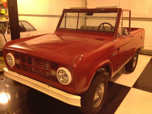 1966 ford bronco half cab