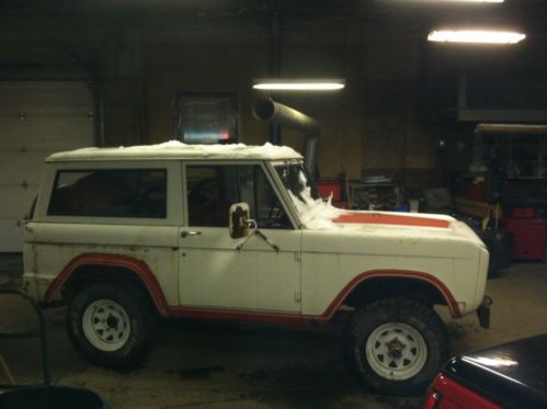 69 ford bronco project 4x4 not jeep scout landrover