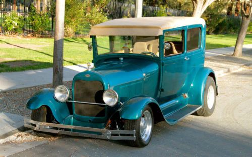 1929 ford model a tudor sedan hotrod