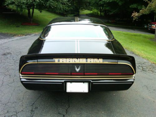 1979 Pontiac Firebird Transam Black And Gold Bandit Tribute, image 7