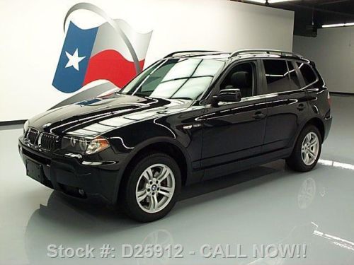 2006 bmw x3 3.0i awd heated seats pano sunroof only 70k texas direct auto