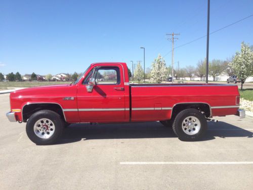 Find used 1986 GMC HIGH SIERRA 2500 4X4 454 LONG BED ...