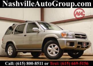 2001 silver le leather qx4 tires roof rack auto leather trades ship no reserve