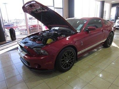 2013 gt500 mustang  5.8l red