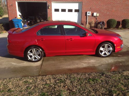 2010 ford fusion sport sedan 4-door 3.5l