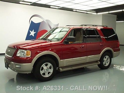 2005 ford expedition eddie bauer 8-pass leather dvd 80k texas direct auto